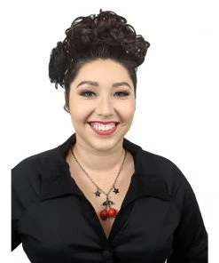 Glitz Glam And Rebellion GGR Rockabilly Cherries & Stars Necklace