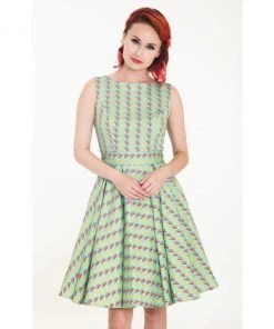 Miss Lulo Ruby Melons Dress Women's Apparel