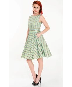 Miss Lulo Ruby Melons Dress Women's Apparel