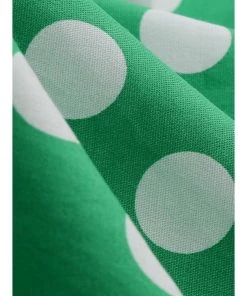 Glitz Glam And Rebellion Women's Apparel Green Halter Neck Button 50s Vintage Rockabilly Swing Dress