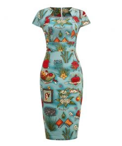 Glitz Glam And Rebellion Frida Wiggle Dress Women's Apparel