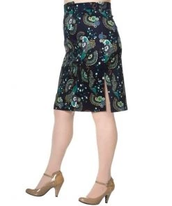 Banned Proud Peacock Pencil Skirt