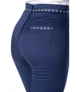 Banned Sail Away Anchor Capris