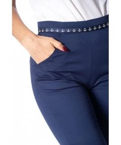 Banned Sail Away Anchor Capris