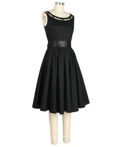 ChicStar Women's Apparel Sasha Swing Dress In Black