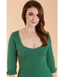 Women's Apparel Dolly & Dotty Scarlette Dress In Green