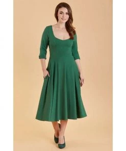 Women's Apparel Dolly & Dotty Scarlette Dress In Green