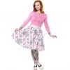 Sourpuss Carousel Roses Sweets Swing Skirt 1 Sourpuss Carousel Roses Sweets Swing Skirt