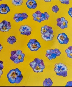 Glitz Glam And Rebellion Miss Lulo Traci Dress In Purple Pansies