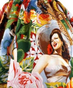 Hemet Pleated Skirt In Señoritas Print