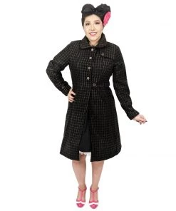 Banned Sherlock Trench Coat Women's Apparel