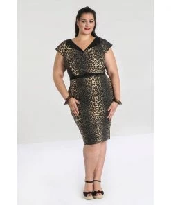 Hell Bunny Shuri Pencil Dress Women's Apparel