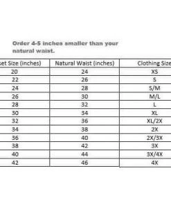 Glitz Glam And Rebellion Women's Apparel GGR Leah Waspie By Hourglass Corsetière