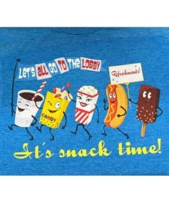 Star Struck Clothing Drive-In Tee In Blue