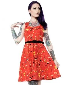 Sourpuss Midcentury Veronica Dress Women's Apparel