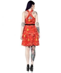 Sourpuss Midcentury Veronica Dress Women's Apparel