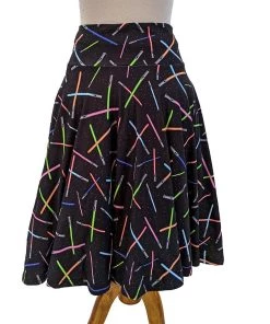Southwest Legging Co. Neon Lightsaber Circle Skirt Women's Apparel