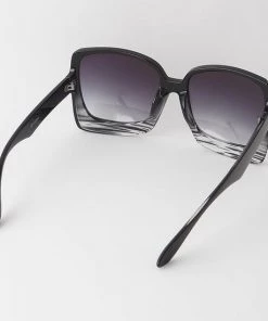 Glitz Glam And Rebellion Square Deal Mid-Century Sunglasses Women's Apparel
