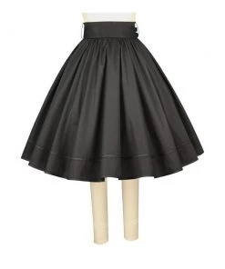 ChicStar Stacy Steampunk Skirt In Black