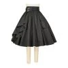 ChicStar Stacy Steampunk Skirt In Black