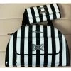 Star Struck Clothing Starlite Handbag In Black And White Stripes