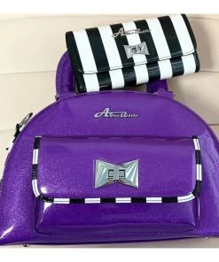 Star Struck Clothing Starlite Handbag In Violet Sparkle Accessories