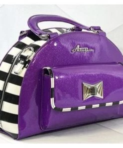 Star Struck Clothing Starlite Handbag In Violet Sparkle Accessories
