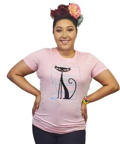 Women's Apparel Star Struck Clothing Astro Bettie Cat T-Shirt (2 Colors!)