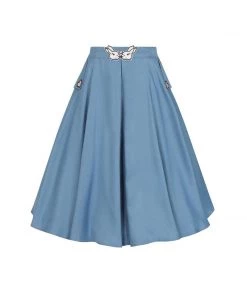 Banned Bunny Hop Skirt In Blue