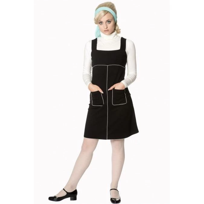 Banned Studio 64 Mini Dress In Black 3 Banned Studio 64 Mini Dress In Black