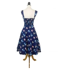 H&R London Sunken Swallow Sundress