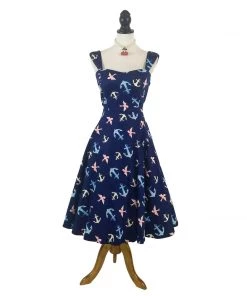 H&R London Sunken Swallow Sundress