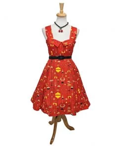 Sourpuss Midcentury Veronica Dress Women's Apparel