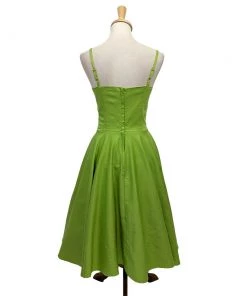 Women's Apparel Tatyana Peggy Fit & Flare Midi In Peridot