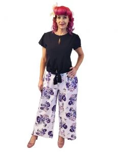 ChicStar Keyhole Glam Blouse In Black Women's Apparel