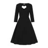 Women's Apparel Banned True Heart Fit And Flare Dress In Black 1 Women's Apparel Banned True Heart Fit And Flare Dress In Black