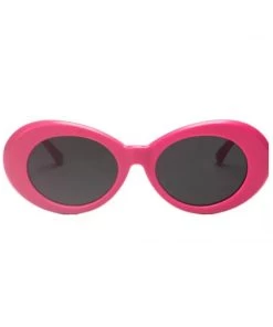 Glitz Glam And Rebellion Retro Oval Sunglasses