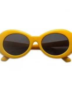 Glitz Glam And Rebellion Retro Oval Sunglasses