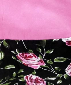 Glitz Glam And Rebellion GGR Roses Block Print Skirt