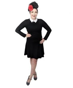 Glitz Glam And Rebellion Women's Apparel Sweet Wednesday A-line Dress