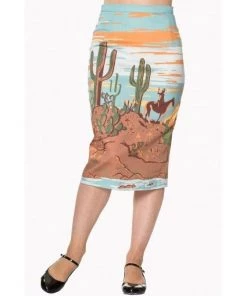 Banned Magical Day Western Pencil Skirt
