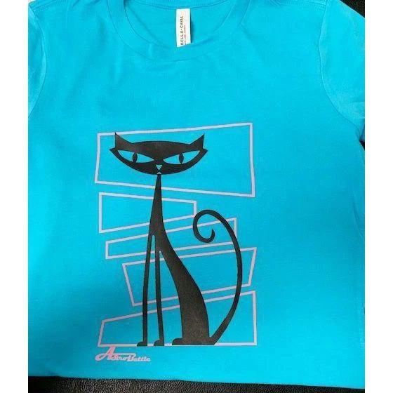 Women's Apparel Star Struck Clothing Astro Bettie Cat T-Shirt (2 Colors!) 6 Women's Apparel Star Struck Clothing Astro Bettie Cat T-Shirt (2 Colors!)