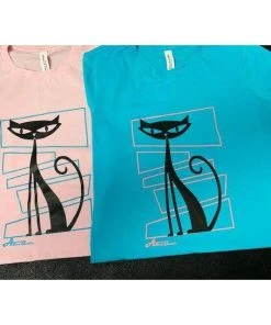 Women's Apparel Star Struck Clothing Astro Bettie Cat T-Shirt (2 Colors!)