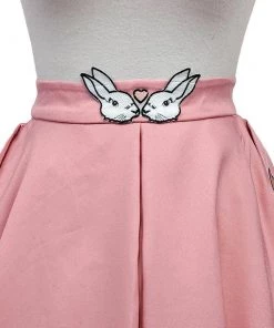 Banned Bunny Hop Skirt In Pink