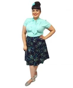 Women's Apparel Banned Proud Peacock Skirt