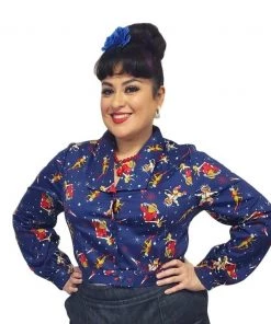 Banned Space Vamp Top Women's Apparel