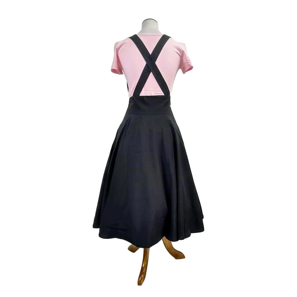 Glitz Glam And Rebellion 50's Style Jumper Skirt In Black 4 Glitz Glam And Rebellion 50's Style Jumper Skirt In Black