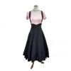 Glitz Glam And Rebellion 50's Style Jumper Skirt In Black