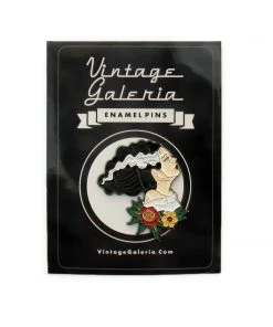 Hemet X Vintage Galeria Bride Of Frankenstein Enamel Pin
