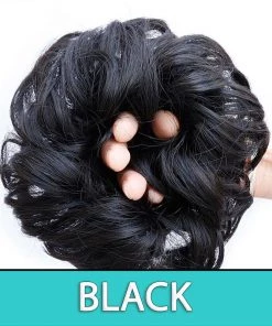 Glitz Glam And Rebellion Best Hair Day Faux Bun (10 Colors) Accessories